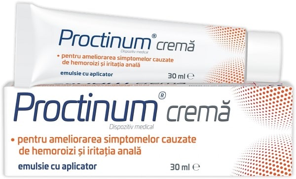 Hemoroizii pot apărea după o naștere și cât durează?, 1 - Proctinum